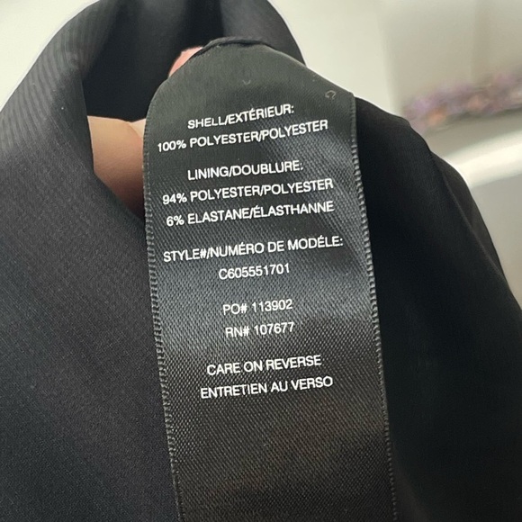 Alice + Olivia Rhea Beaded Party Cocktail Beaded Mini Little Black Dress Small - Picture 10 of 11